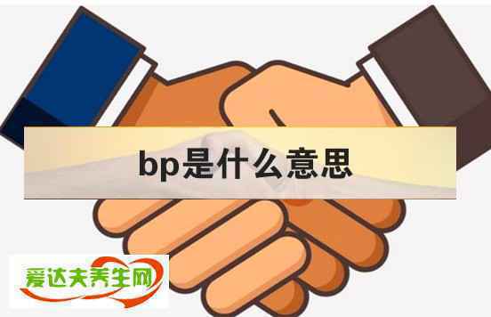 bp是什么意思